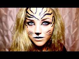 tiger halloween makeup you