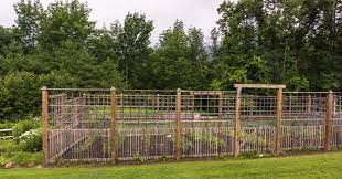 Flower Beds With Garden Fencing