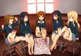 CONSTANTAUTUMN - All Of The K ON Girls Have Really Nice Feet I Wish Anime  Was Real So I Could Caress, Massage And Worship Them And Also So They Could  Dominate Me :