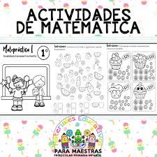 actividades para matemática