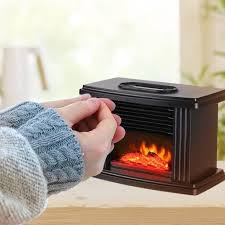 Electric Fireplace Heater With Remote