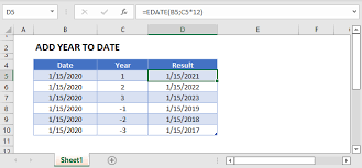 a date in excel google sheets