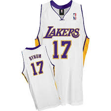 We have the official la lakers jerseys from nike and fanatics authentic in all the sizes. La Lakers Authentic Alternate Style Jersey White 17 Andrew Bynum