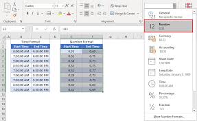 how to calculate hours worked excel