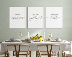 Dining Room Prints Set Of 3 Dining Room