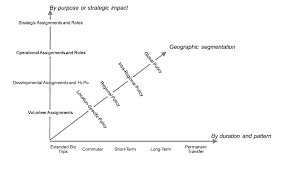 international assignment policy segmentation chart illustrates factors in international assignment policy segmentation purpose or strategic impact geography