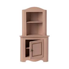 miniature corner cabinet pink 23cm