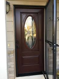 fiberglass prehung front exterior door
