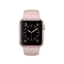 Buy apple watch series 1 smartwatches and get the best deals at the lowest prices on ebay! Comprar Apple Watch Series 1 38mm Caja Aluminio Oro Rosa Y Correa Deportiva Rosa Arena Mnnh2ql A Macnificos