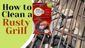 how to clean a rusty grill and bbq