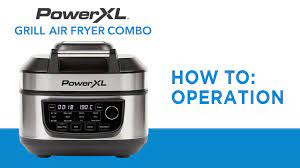 powerxl air fryer grill combo how to
