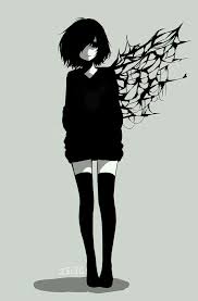 Tons of awesome emo anime wallpapers to download for free. Emo Girl Anime 662x1008 Download Hd Wallpaper Wallpapertip