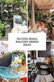 153 cool small balcony design ideas