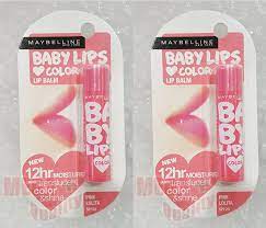 2 x maybelline baby lips balm spf 20