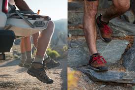 hiking shoes vs boots what s the