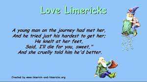love limericks exle limerick poems