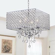 House Of Hampton Holford 4 Light Candle Style Rectangle Square Chandelier Reviews Wayfair