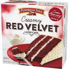 Pepperidge Farm Red Velvet Cake gambar png