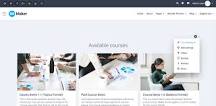 Image result for moodle where is the course administration block in fordson theme