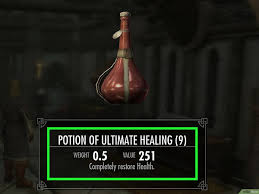 how to make a health potion in skyrim