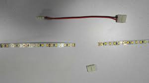 led strip light with fast connector