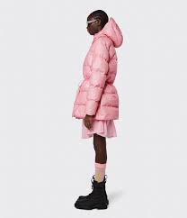 Rains Winter Coat Puffer W Jacket Pink