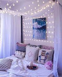 led white lights girl bedroom decor