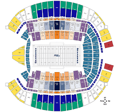 Seating Map Seattle Seahawks Seahawks Seahawks Vs Rams