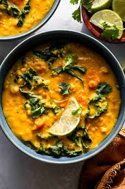 slow cooker golden lentil soup vegan