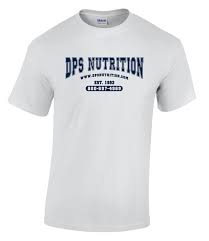 dps nutrition t shirt white um