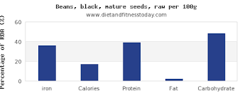 Iron In Black Beans Per 100g Diet And Fitness Today