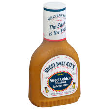 barbecue sauce sweet golden mustard