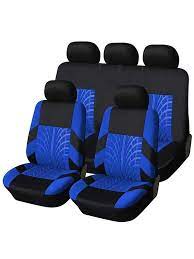 5 Seats Full Set Blue Fabric Universal