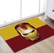 marvel superhero iron man area rug