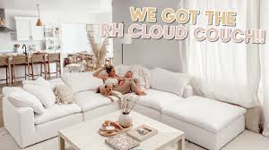we got the cloud couch delivery and