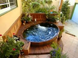Garden With Hot Tub Ideas