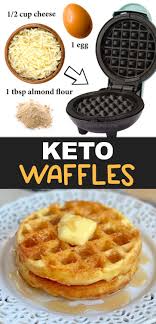 3 ing crispy keto breakfast waffles