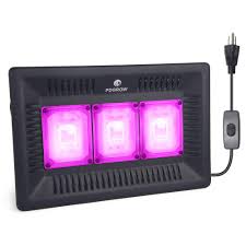 Waterproof Cob Led Grow Light 300w Pdgrow Indoor Led Plant Grow Lamp Full Spectrum With On Off Switch No Noise For Indoor Outdoor Plants Flower Veg