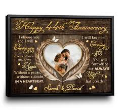 44th anniversary gift 44th wedding