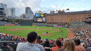 Oriole Park At Camden Yards Section 40 Row 27 Seat 10 11