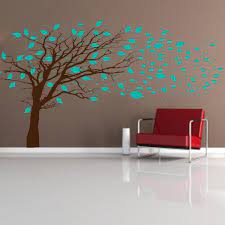 Tree Blowing In The Wind Wall Decal