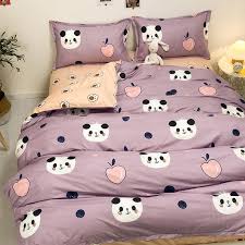 Panda For Kids Bedroom Cute Duvet Cover