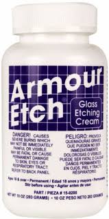 Glass Etching Cream By Armour Etch