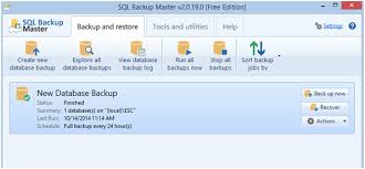 automatic backups with sql backup