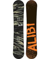 Alibi Sicter 164cm Wide Reverse Camber Snowboard