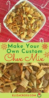 make your own custom chex mix eliza cross