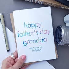 father s day card for grandpa