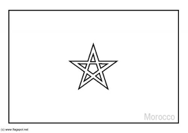 This will send the image to your picture file. Coloring Page Flag Morocco Img 6205 Flag Coloring Pages Morocco Flag Coloring Pages