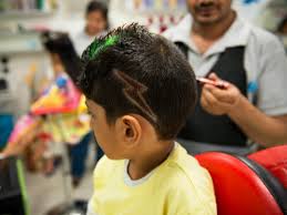 Practice cutting, setting or braiding the hair. These Kids Only Salons Do Mundans And More Times Of India