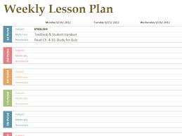 Free Teacher Weekly Planner Template 5 Reinadela Selva